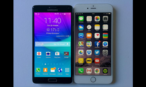 Nên mua Galaxy Note 4 hay iPhone 6 Plus?